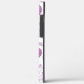 Jacobean Floral Big Pattern Pinks op wit Case-Mate iPhone Case (Achterkant / Links)