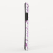 Jacobean Floral Big Pattern Pinks op wit Case-Mate iPhone Case (Achterkant/rechts)