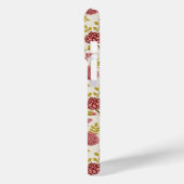Jacobean Floral Pattern Reds Pinks Gold Cream Case-Mate iPhone Case (Achterkant / Links)