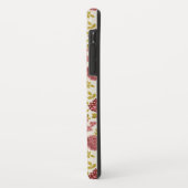 Jacobean Floral Pattern Reds Pinks Gold Cream Case-Mate iPhone Case (Achterkant/links)