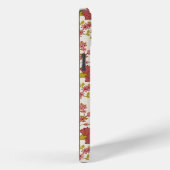 Jacobean Floral Pattern Reds Pinks Gold Cream Case-Mate iPhone Case (Achterkant / Rechts)