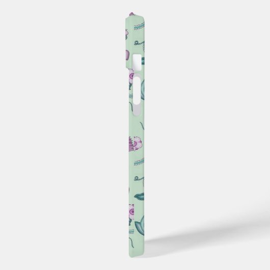  Jacobean Patterned Case-Mate iPhone Case (Achterkant / Links)