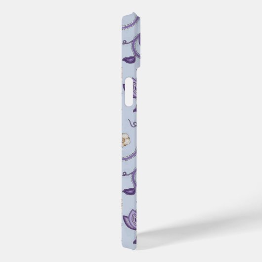 Jacobean Patterned Case-Mate iPhone Case (Achterkant / Rechts)