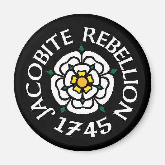 Jacobite 1745 magneet (Voorkant)