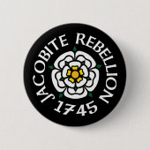 Jacobite 1745 ronde button 5,7 cm (Voorkant)