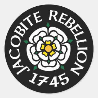 Jacobite 1745 ronde sticker