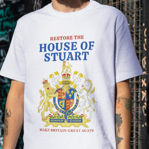 Jacobite Stuart Monarchist T-shirt