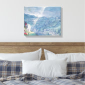 Jacob's droom canvas afdruk (Insitu (Slaapkamer))