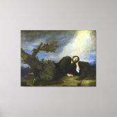 Jacob's droom van José de Ribera Canvas Afdruk (Voorkant)