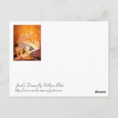 Jacob's droom van William Blake Briefkaart (Achterkant)