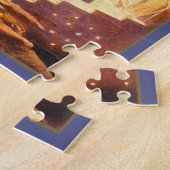 Jacob's droom van William Blake Jigzaag Puzzle Legpuzzel (Zijkant)