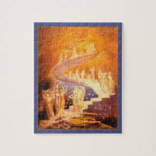 Jacob's droom van William Blake Jigzaag Puzzle Legpuzzel
