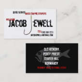 Jacob's Gevist Guide service Visitekaartje (Voorkant / Achterkant)