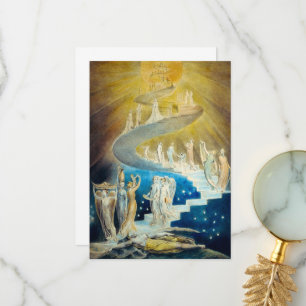 Jacob's Ladder by William Blake Bedankkaart