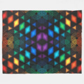 Jacob's Ladder Fleece Deken (Voorkant (Horizontaal))