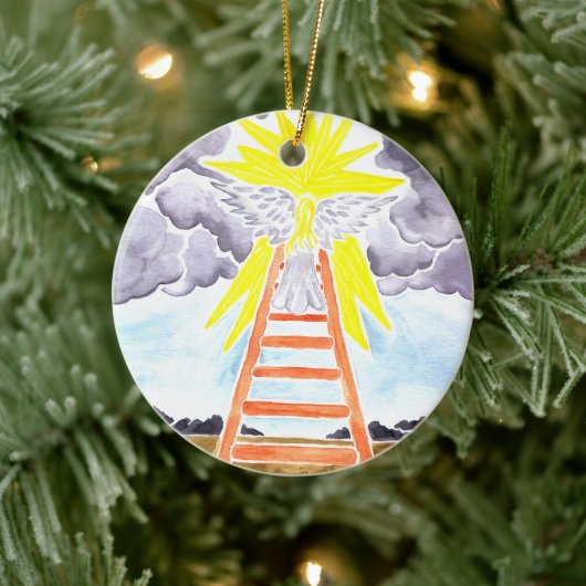 Jacob's Ladder - Jesse Tree Keepomwille Ornament (Boom)