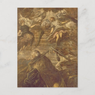 Jacob's Ladder (olie op doek) Briefkaart