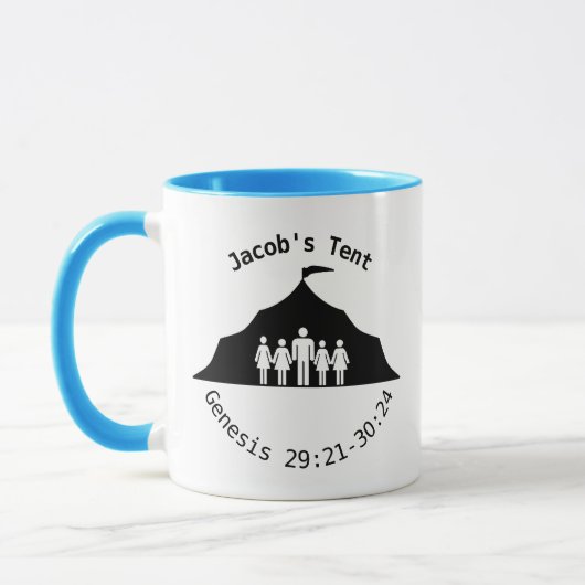 Jacob's Mok blauw (Links)