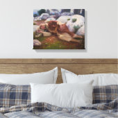 Jacob's Rest Canvas Print (Insitu (Slaapkamer))