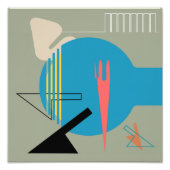 Jacobsen Homage uit de Mideeuw Design Foto Afdruk (Voorkant)