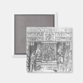 Jacobus I van Engeland aan het hof Magneet (Voorkant / Achterkant)