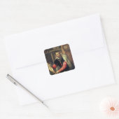 Jacopo Strada art expert Vierkante Sticker (Envelop)