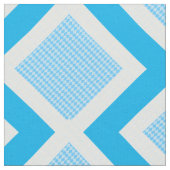 Jacquard bleu et blanc Imprimer tissu Chevron (Fermer)
