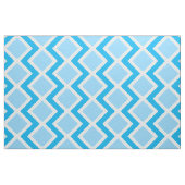 Jacquard bleu et blanc Imprimer tissu Chevron (Fat Quarter)