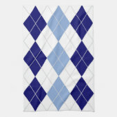 Jacquard bleu et blanc Serviette de cuisine (Vertical)