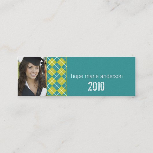 Jacquard Cadres supérieurs Carte de profil (Devant)