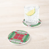 JACQUARD DE VACANCES KNIT Dessous de verre rond de (Côté)