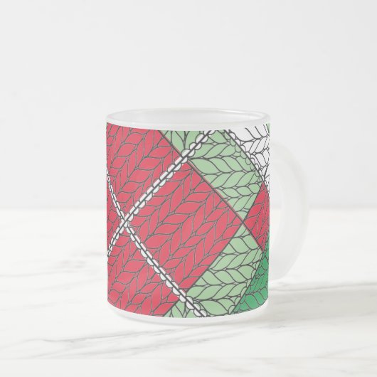 JACQUARD DE VACANCES KNIT Gelée Mug (Devant droit)