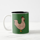 Jacquard Folk Art Rooster Mug (Gauche)