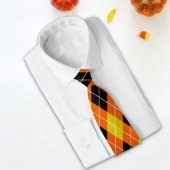 Jacquard Halloween Cravate Motif - Colo Éffrayant