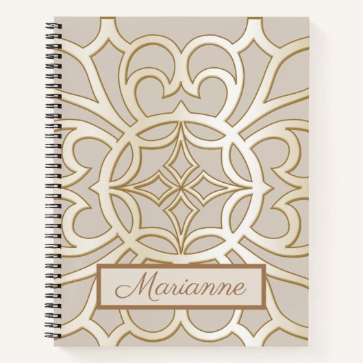 Jacquard Impression Pattern Notitieboek (Voorkant)