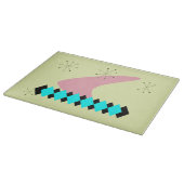 Jacquard Mid-Century Moderne Planche à découper (Coin)