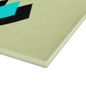 Jacquard Mid-Century Moderne Planche à découper (Coin)