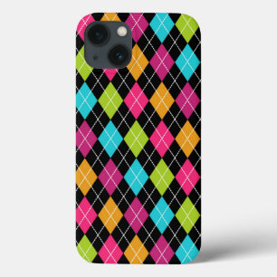 Jacquard Motif multicolore Diamants iPhone 6 Coque