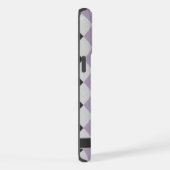 Jacquard noir pourpre pourpre souple personnalisab (Côté droit)