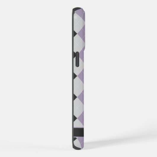 Jacquard noir pourpre pourpre souple personnalisab (Côté droit)