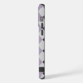 Jacquard noir pourpre pourpre souple personnalisab (Côté gauche)