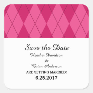 Jacquard rose Enregistrer les stickers Date
