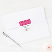 Jacquard rose Enregistrer les stickers Date (Enveloppe)