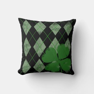 Jacquard Shamrock Coussin