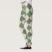 Jacquard Textile Motif Leggings 03 Petits (Gauche)
