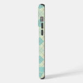Jacquard vert Turquoise Pastel Lumière Personnalis (Côté gauche)