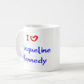 jacqueline kennedy koffiemok (Voorkant links)