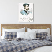 Jacques Cartier Canvas Afdruk (Insitu (Slaapkamer))