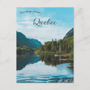 Jacques Cartier Nationaal Park Quebec Canada Briefkaart