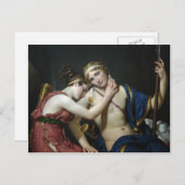 Jacques David-Farewell van Telemachus en Eucharis Briefkaart (Voorkant / Achterkant)